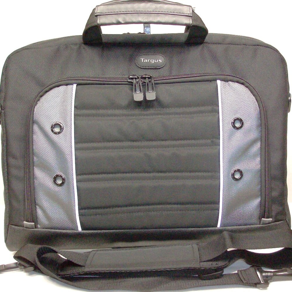 Targus Laptop bag with carry handles and removable shoulder strap Blk/Gray